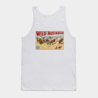 Wild Australia Vintage Poster 1910 Tank Top